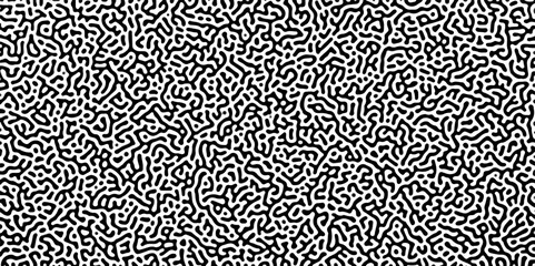 Abstract Reaction-diffusion Turing pattern natural texture gray gradient color scheme. Linear design with biological algorithm psychedelic background. Reaction-diffusion or truing patter	