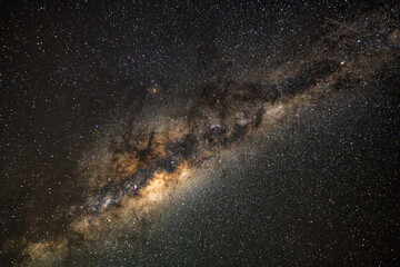 The Milky Way Galaxy on a cold Winter's night