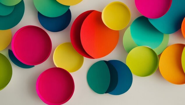 colorful easter eggs