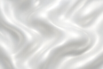 Naklejka premium Abstract Silver Drape: Luxurious, Smooth, Elegant Fabric Texture Background