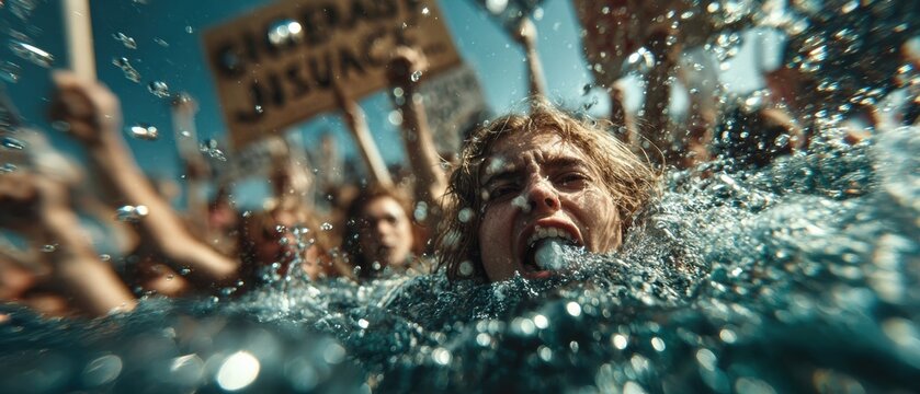 Authentic Youth-Led Climate Justice Rally High-Quality Urban Grassroots Activism for Inspiring Gen Z Leadership and Environmental Education Campaigns