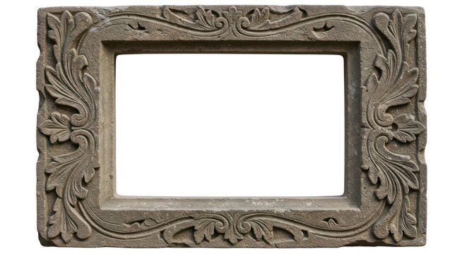 Ornate stone frame design