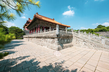 Chinese ancient palace in the park