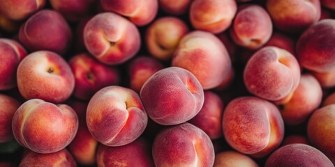 Peaches fruit abundance produce.