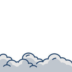 Cloud Comic Footer