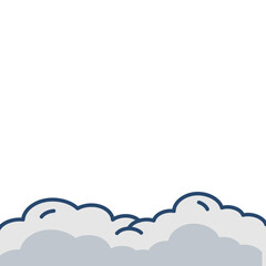 Cloud Comic Footer