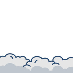 Cloud Comic Footer