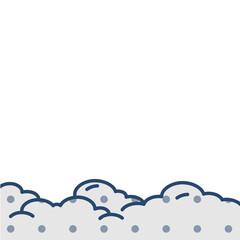 Cloud Comic Footer