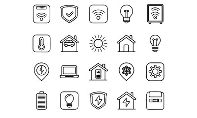 home appliances icons