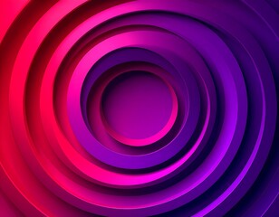 Abstract swirling concentric circles