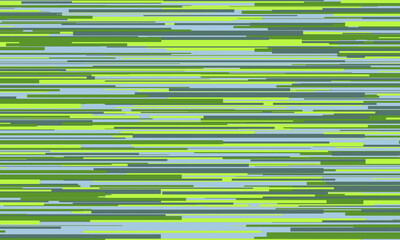 Elegant business virtual concept of a network of connected green and spring green lines on a sky blue background.