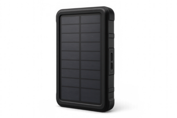 Durable portable solar charger power bank with USB ports for outdoor adventures and emergencies