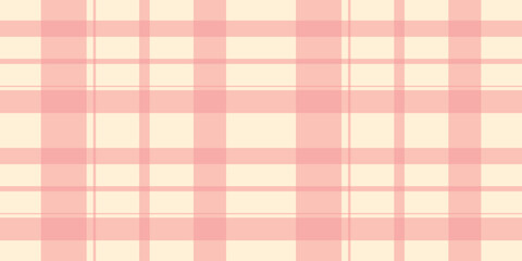  A minimal and airy tartan-style check fabric in pastel hues