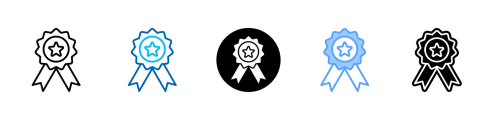 Badge icon sheet multiple style collection