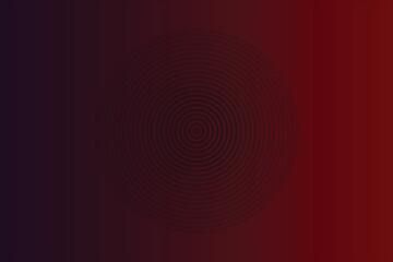 Concentric Circles on a Dark Red Gradient Background with Subtle Texture