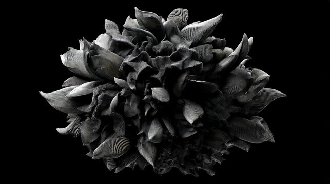 Abstract 3D Geometric Sphere Design