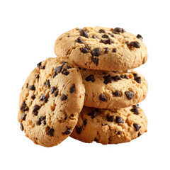 Stack of chocolate chip cookies (3)
