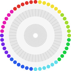 vector collection of pin needles in various colors