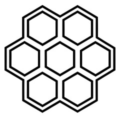 honey combo icon an white background