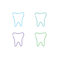 Dental Clinic, Dentist Tooth Logo Sign Symbol
