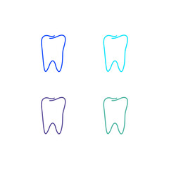 Dental Clinic, Dentist Tooth Logo Sign Symbol
