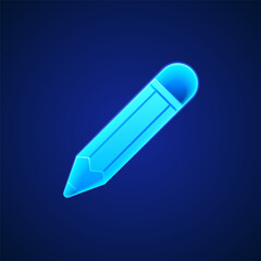 Pencil Icon – Essential Tool for Writing and Learning in Education symbolizing writing, learning, and academic endeavors. Ideal for educational content, school materials, and study guides