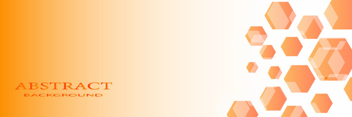 Abstract hexagon shape background. Modern futuristic geometric hexagonal elements. Graphic design. Science and technology concept. Suit for medical, banner, website, presentation,