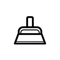 Obraz premium Household cleaning brush with handle for household chores