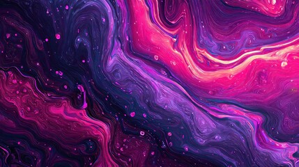 Vibrant swirls of liquid paint colors create an abstract design.