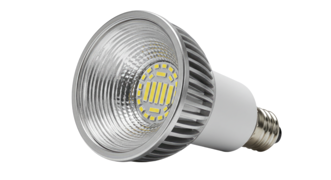 Modern LED Light Bulb for Home Use.