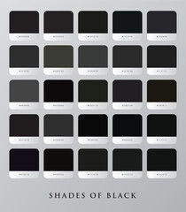 15 tones of black vector for design work.