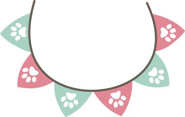 Cat Day Penant Flag Decoration