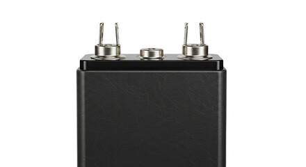 Vintage Vacuum Tube Amplifier Detail.