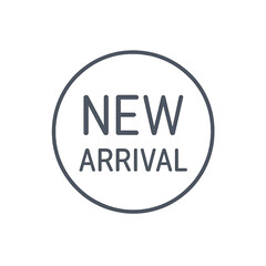 Fototapeta premium New arrival marketplace icon transparent background