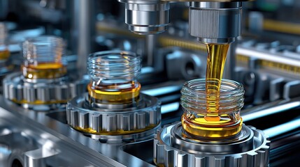 Automated Oil Filling Process in Modern Manufacturing