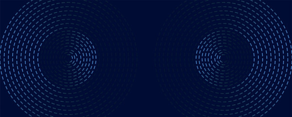 Abstract blue glowing geometric lines modern shiny blue circle lines pattern. Suit for cover, banner, brochure eps10