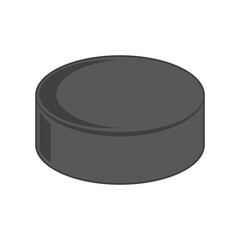 hockey puck icon vector illustration