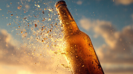 bottle of champagne