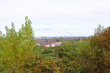 Industrieanlage in Duisburg im Ruhrgebiet	