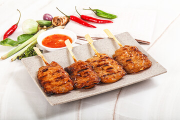 Thai Street foof pork satay