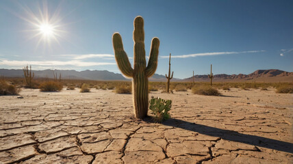 cactus in desert