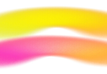 Abstract neon glowing lines overlay effect cutout on transparent background, noisy glowing gradients wave shaped background cutout, transparent background