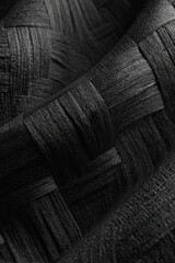Abstract Dark Fabric Texture With Sparkle Details