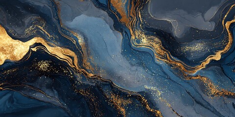 Obraz premium abstract blue background
