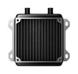 Fototapeta premium Compact radiator with single 92mm fan support for small form factor PCs