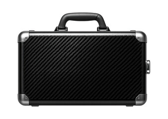 Carbon fiber suitcase with a sleek profile for business travel.