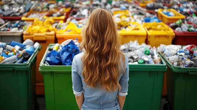 Recycling and waste awareness programs promoting education on reducing, reusing, and recycling in households, schools, and businesses aiming to protect the planet from excessive waste.