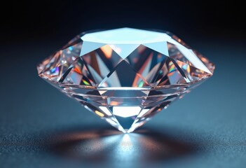 close intricate diamond surface glimmering reflective facets prismatic light sparkle luxury sparkling jewel, gem, brilliance, shine, texture, color, cut