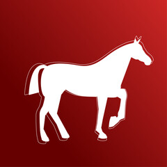  Chinese New Year of the Horse Banner Template – Festive Vector Illustration for Lunar New Year Celebration