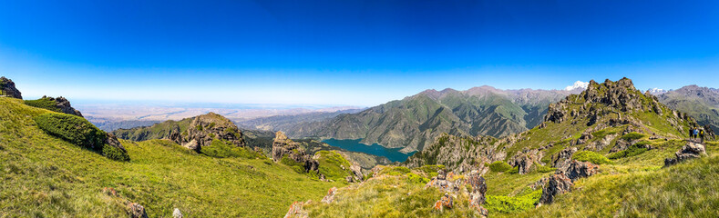 panorama of the mountains